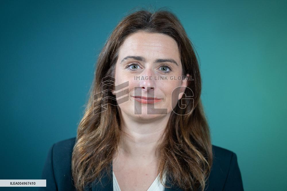 Marine Tondelier Press Conference about the Presidential Election - Paris