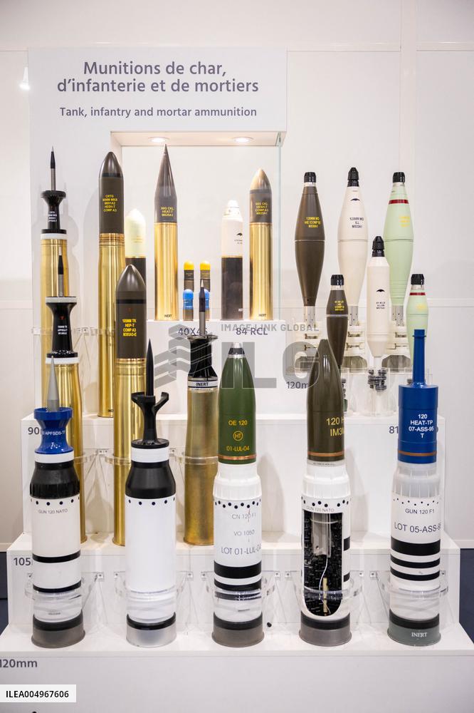 Illustrations of the military defence system supplier KNDS - Versailles AJ