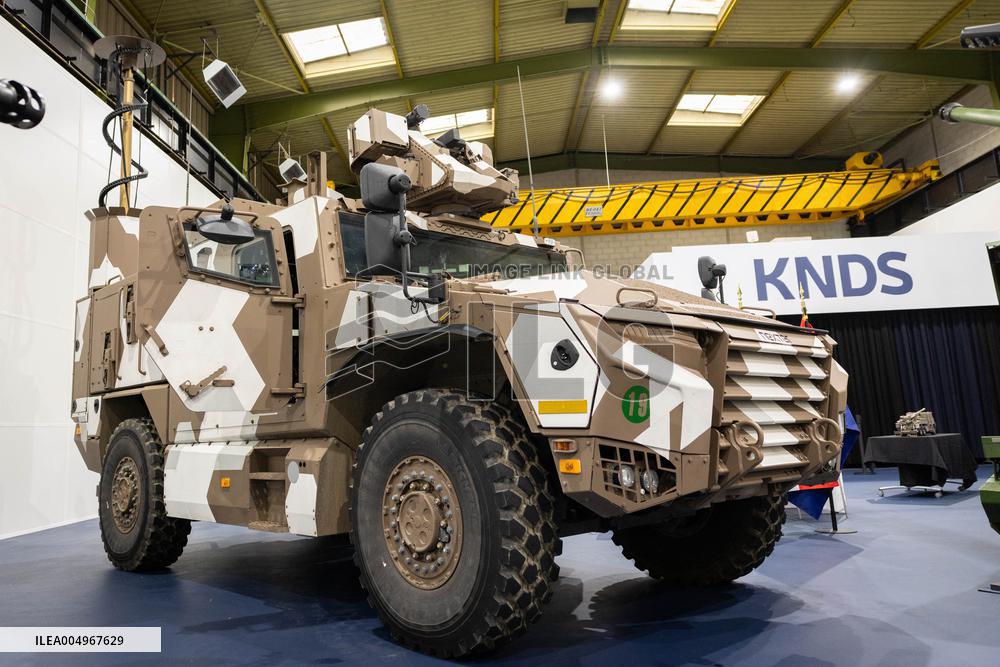 Illustrations of the military defence system supplier KNDS - Versailles AJ