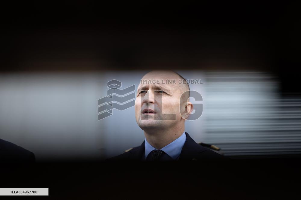 French Defence Minister and Croatia's Defence Minister visit the military defence system supplier KNDS - Versailles AJ