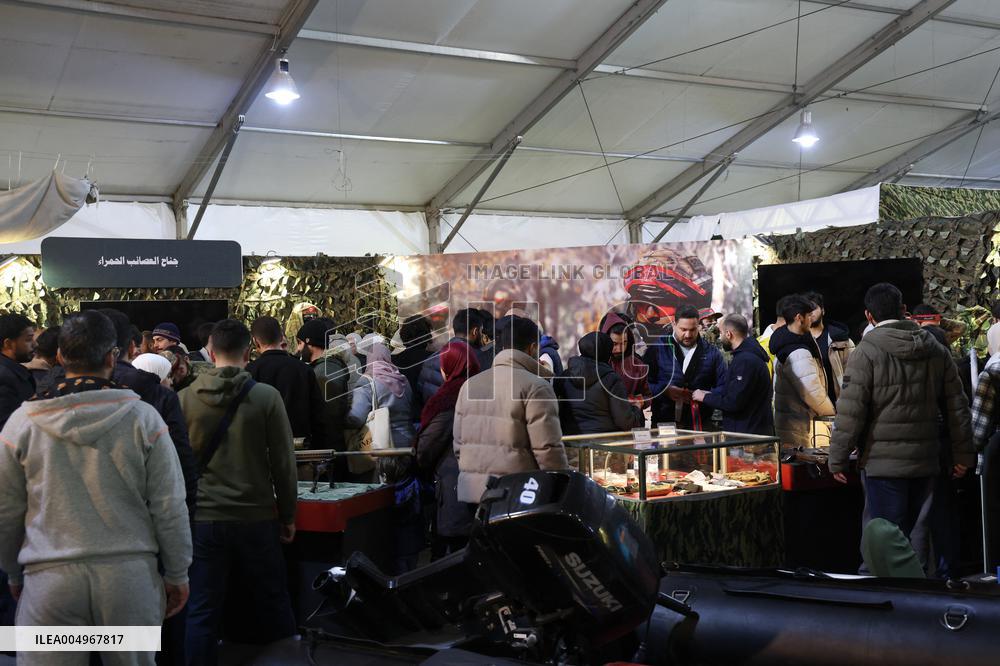 Military Exhibition in Damascus Showcasing Defense Equipment - Syria