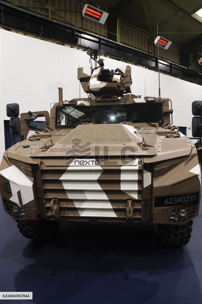 Vautrin Visit the Military Defence System Supplier KNDS - Versailles