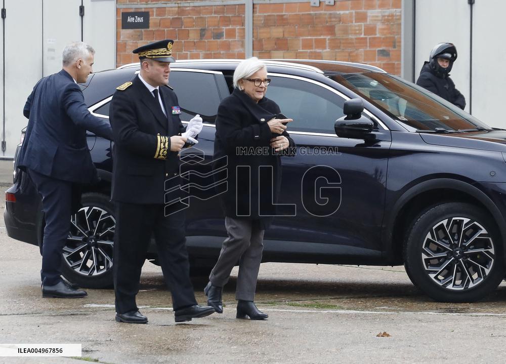 Vautrin Visit the Military Defence System Supplier KNDS - Versailles