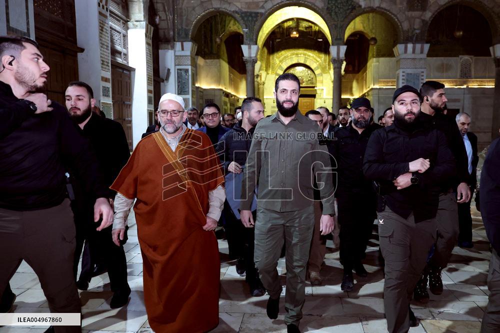 Ahmed al Sharaa Marks One Year of Assad Fall - Damascus