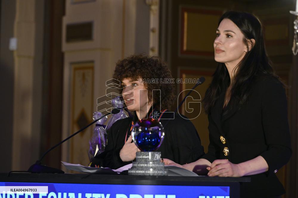 The International Gender Equality Prize ceremony in Tampere, Finland