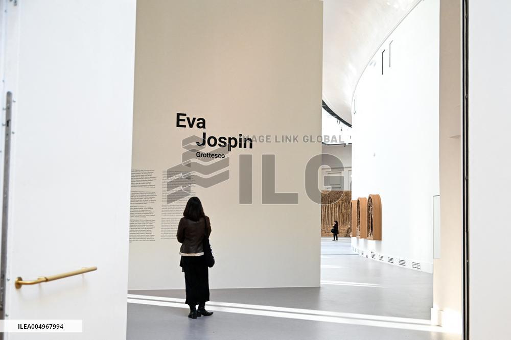 Claire Tabouret and Eva Jospin Exhibitions At The Grand Palais - Paris