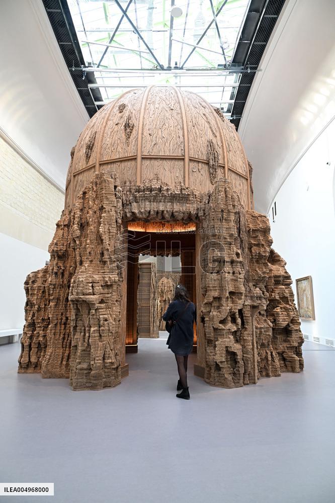 Claire Tabouret and Eva Jospin Exhibitions At The Grand Palais - Paris