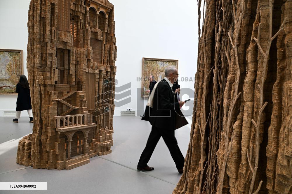 Claire Tabouret and Eva Jospin Exhibitions At The Grand Palais - Paris