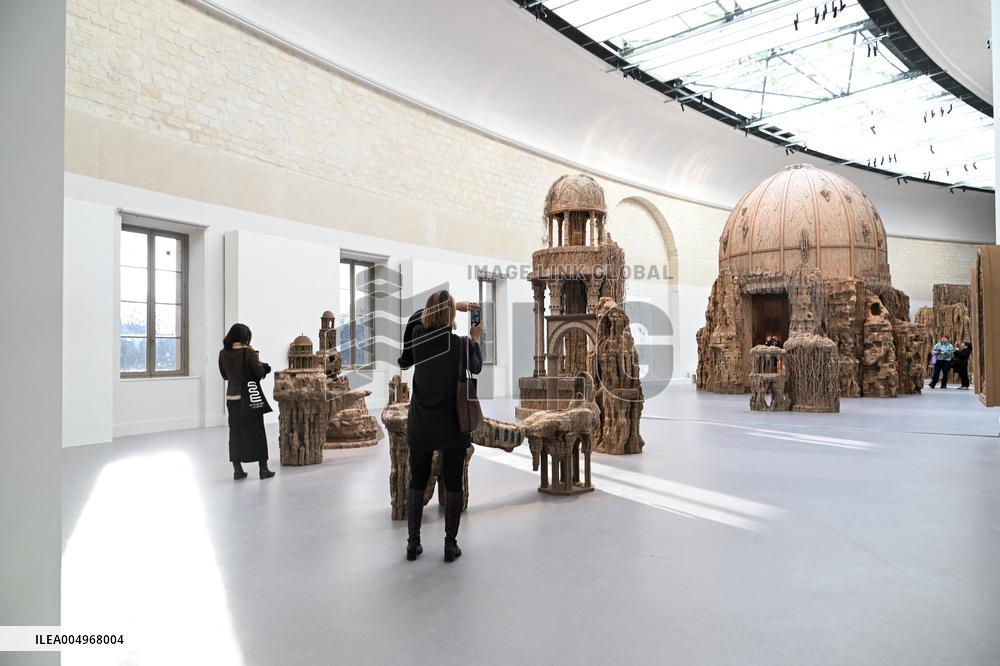 Claire Tabouret and Eva Jospin Exhibitions At The Grand Palais - Paris