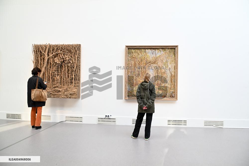 Claire Tabouret and Eva Jospin Exhibitions At The Grand Palais - Paris