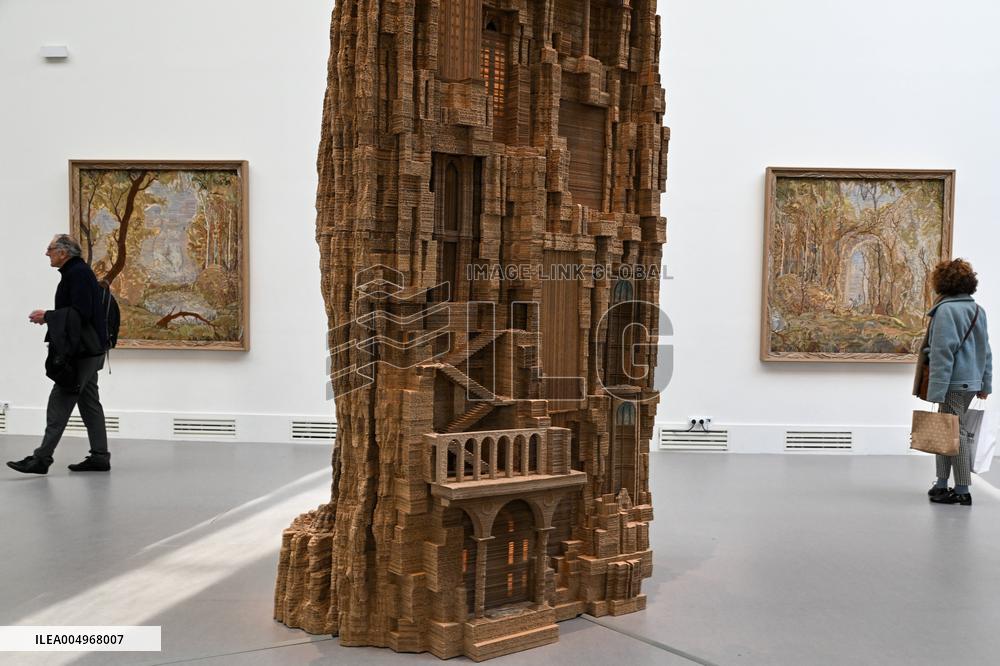 Claire Tabouret and Eva Jospin Exhibitions At The Grand Palais - Paris