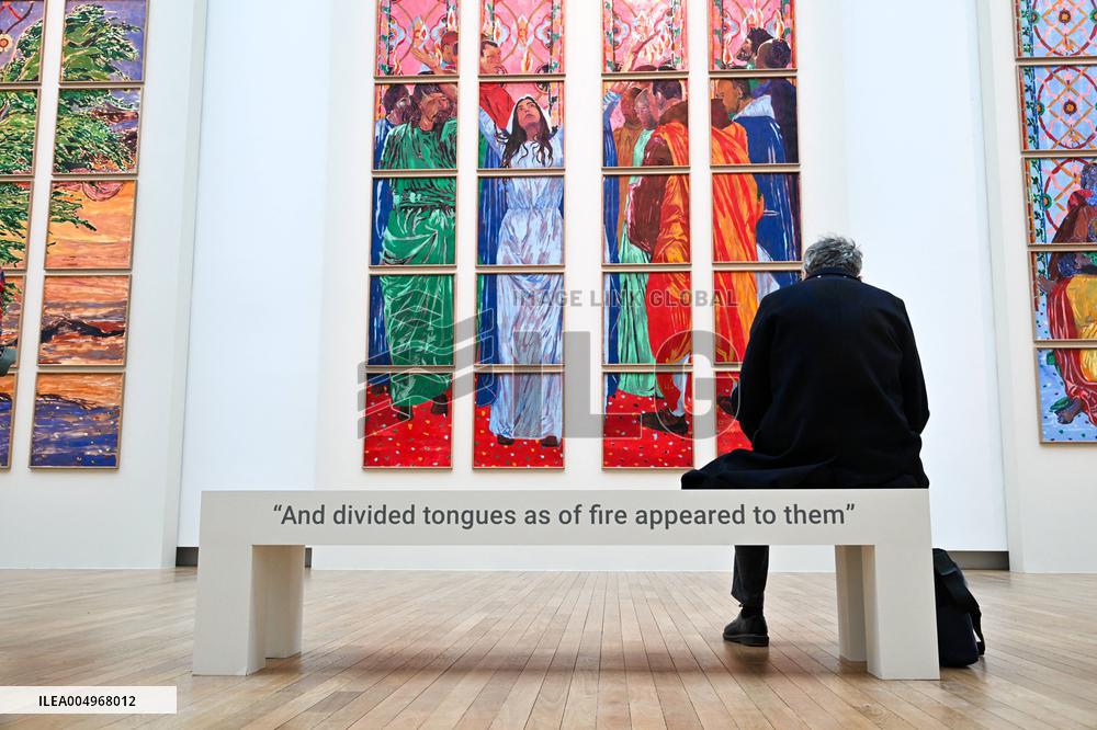 Claire Tabouret and Eva Jospin Exhibitions At The Grand Palais - Paris