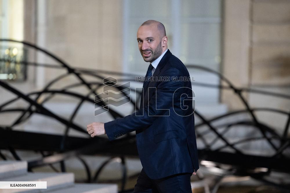 Official dinner with Croatia Prime Minister at the Elysee - Paris