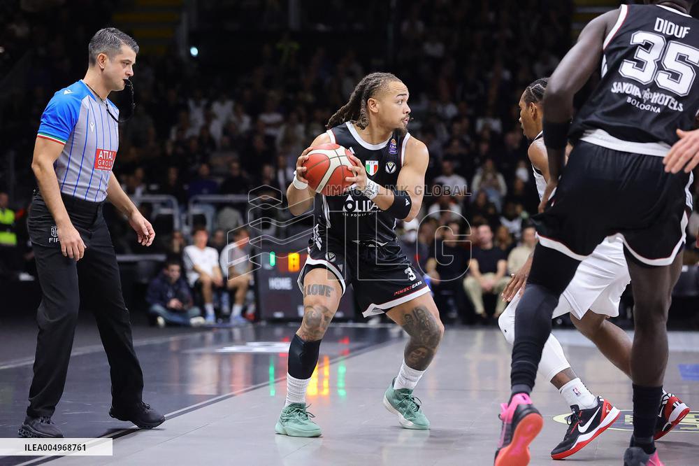 BASKET - Serie A - Virtus Olidata Bologna vs Bertram Derthona Tortona