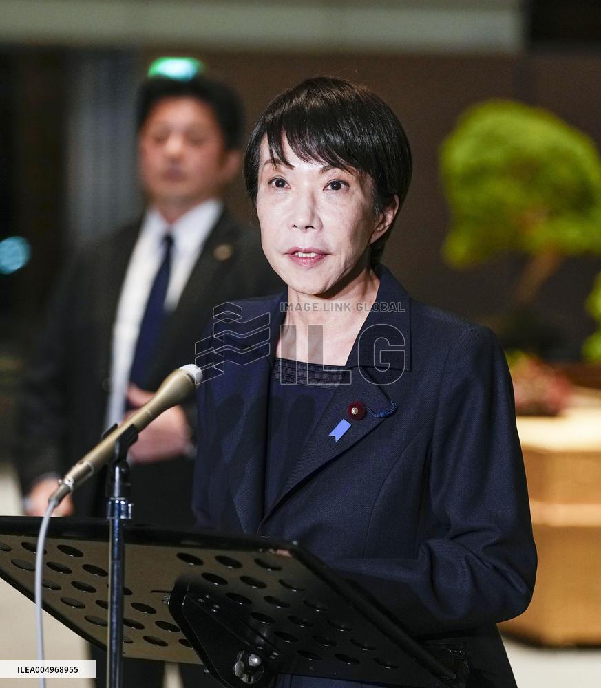 Aftermath of strong quake in northeastern Japan