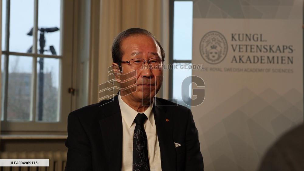 [Breaking News]Nobel laureate Kitagawa in Stockholm