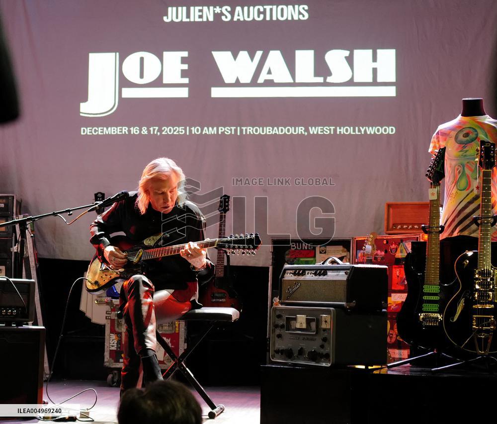 Joe Walsh Julien’s auction preview