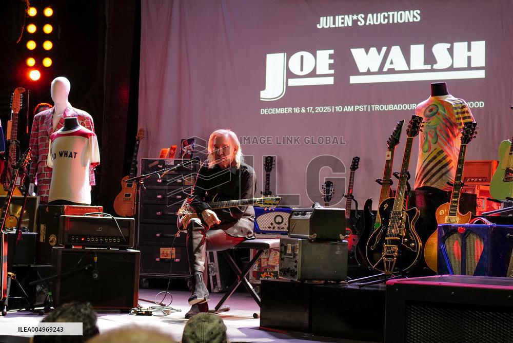 Joe Walsh Julien’s auction preview