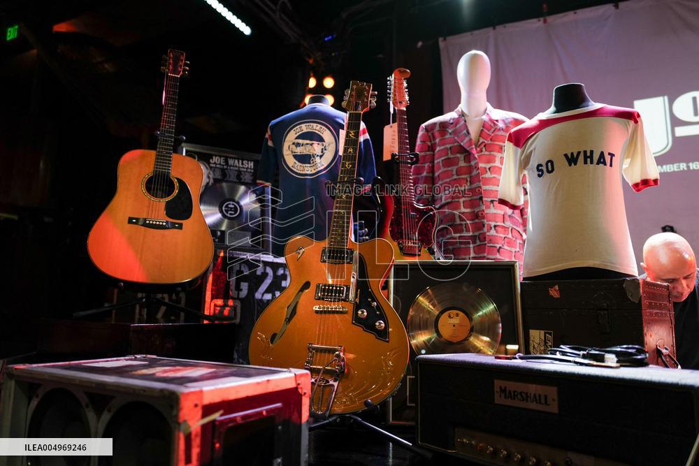 Joe Walsh Julien’s auction preview