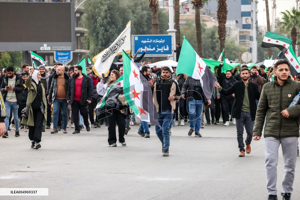 First Anniversary Of Regime Change In Syria