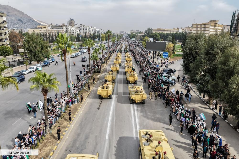 First Anniversary Of Regime Change In Syria