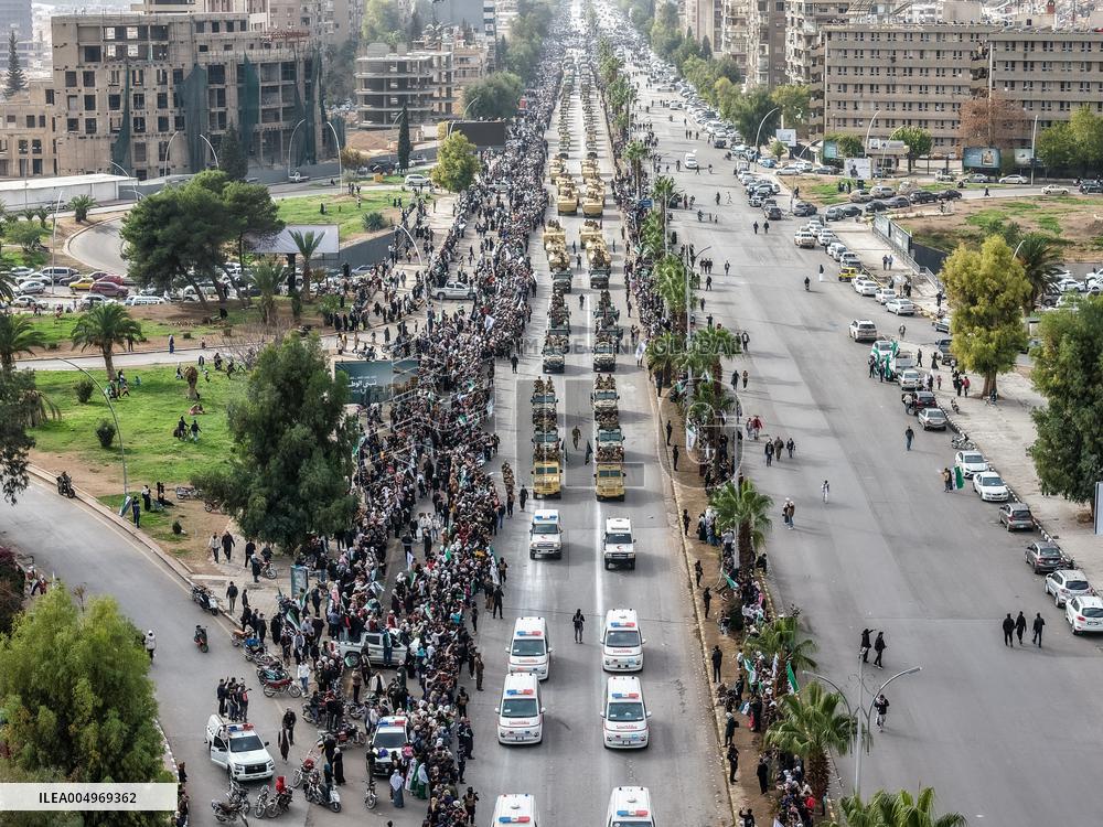 First Anniversary Of Regime Change In Syria