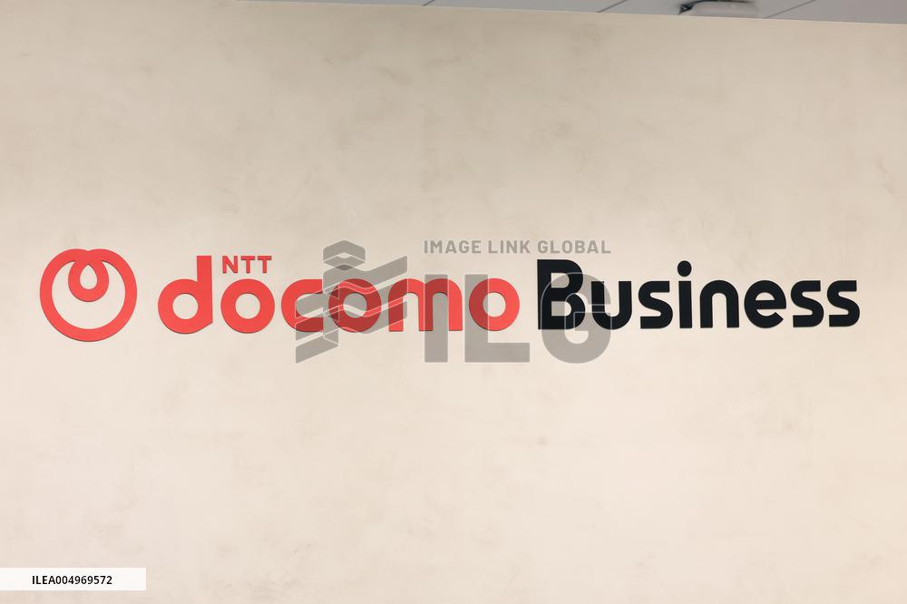 NTT DOCOMO Business signboard and logo