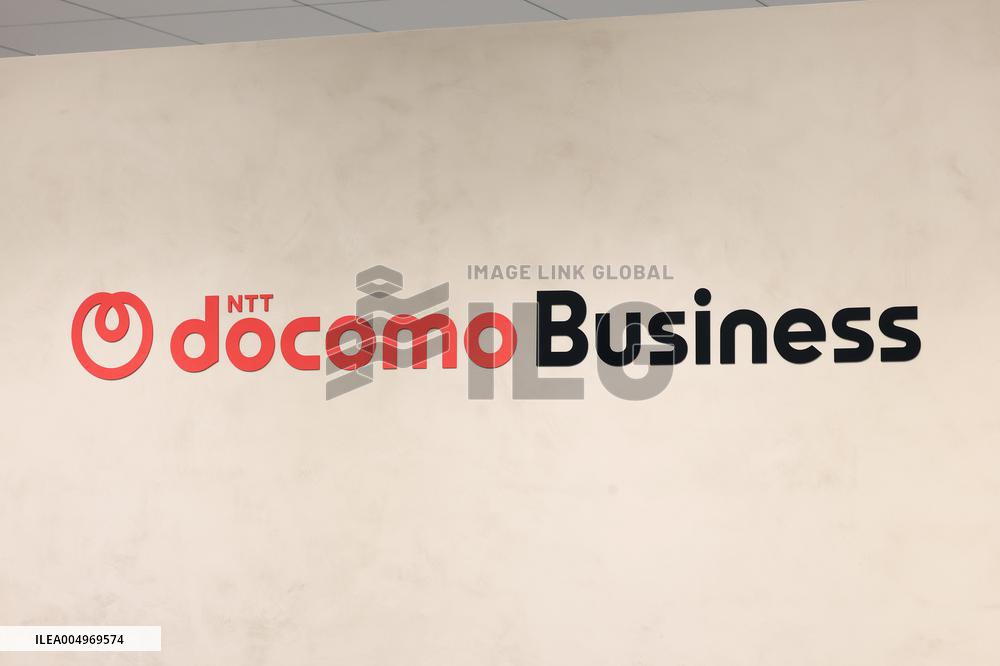 NTT DOCOMO Business signboard and logo