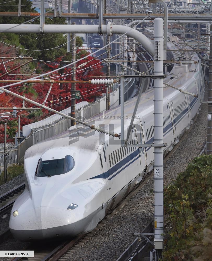 Image of the Tokaido Shinkansen