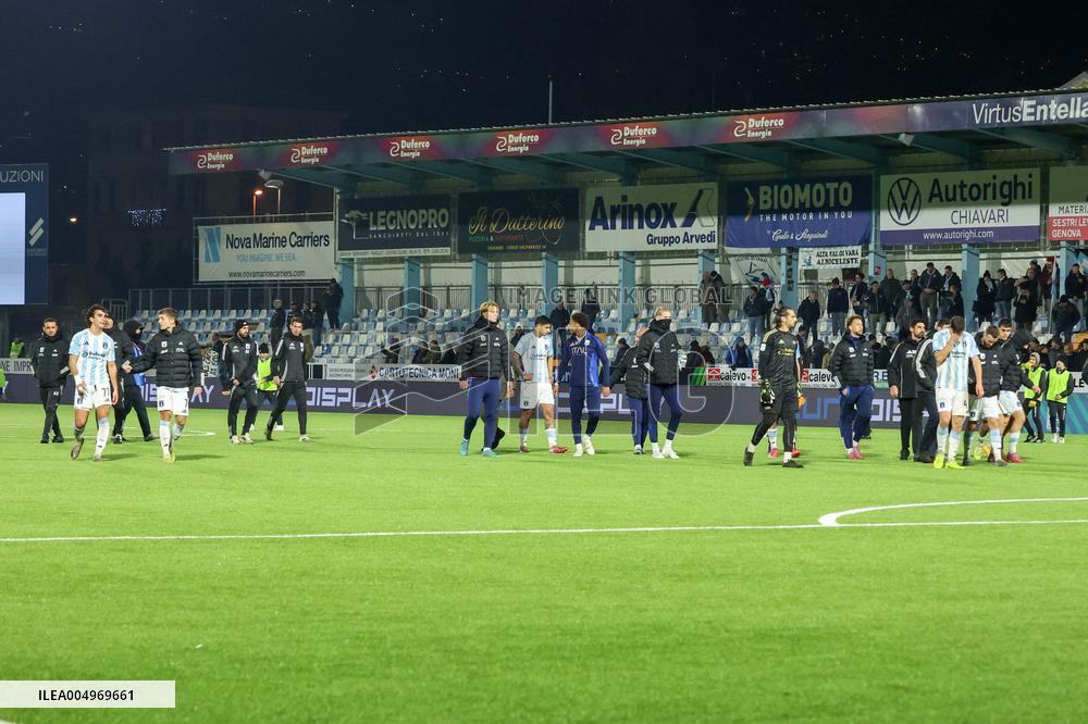 CALCIO - Serie B - Virtus Entella vs Spezia Calcio