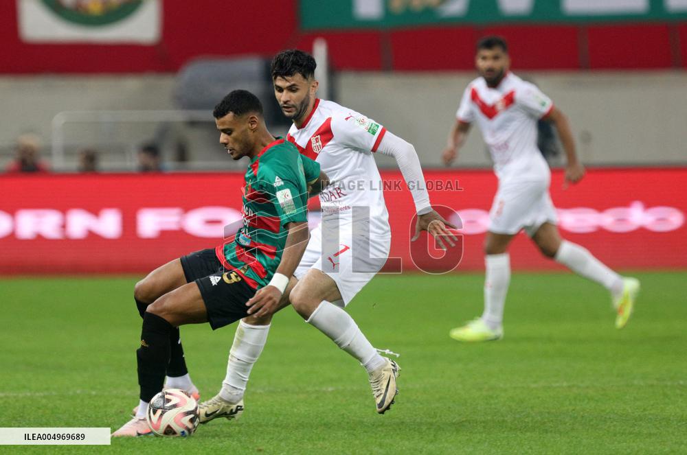 MC Alger v CR Belouizdad Match - Algiers