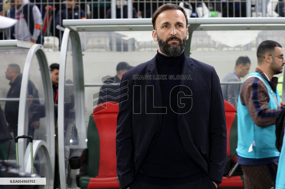 MC Alger v CR Belouizdad Match - Algiers