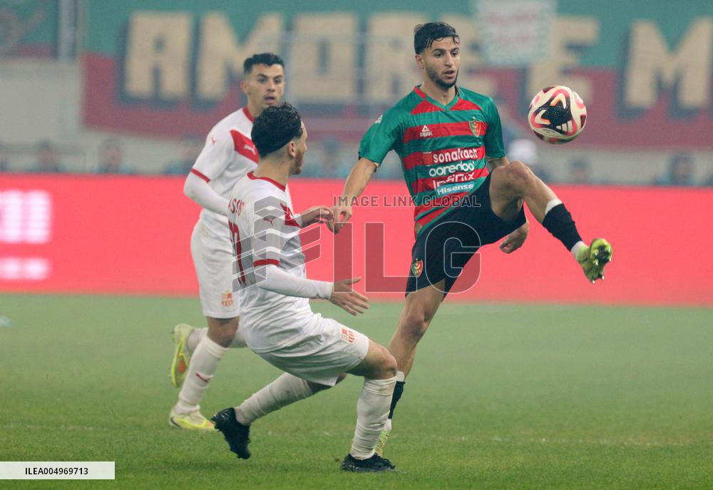 MC Alger v CR Belouizdad Match - Algiers