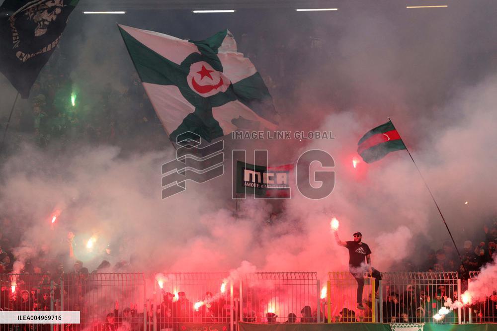 MC Alger v CR Belouizdad Match - Algiers