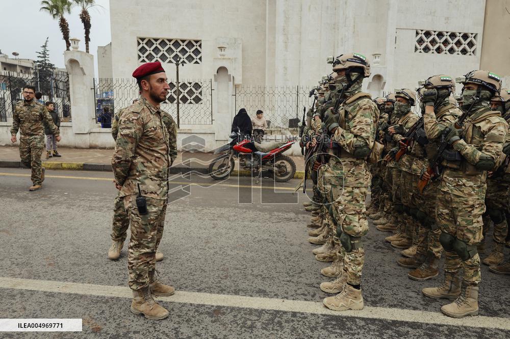 Military Parade in Idlib - Syria