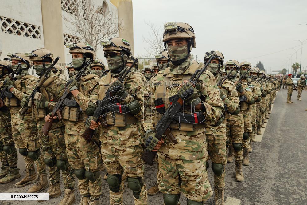 Military Parade in Idlib - Syria