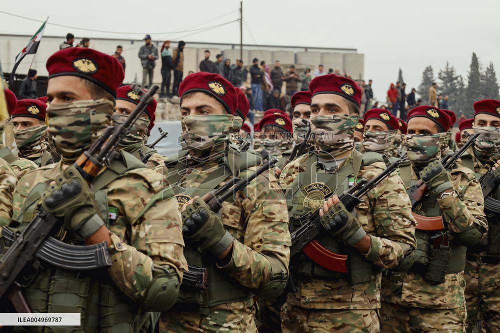 Military Parade in Idlib - Syria