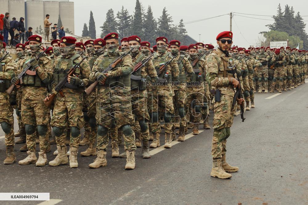 Military Parade in Idlib - Syria