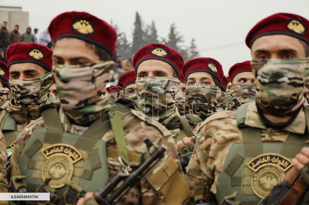 Military Parade in Idlib - Syria