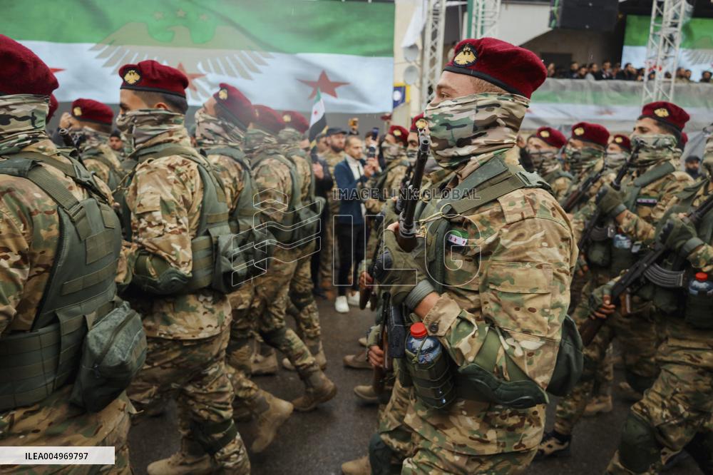 Military Parade in Idlib - Syria
