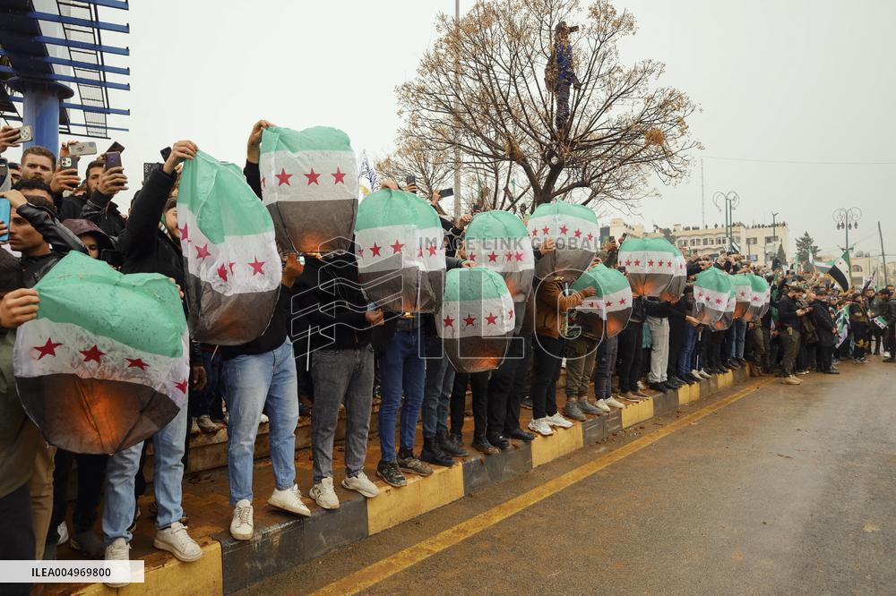 Military Parade in Idlib - Syria