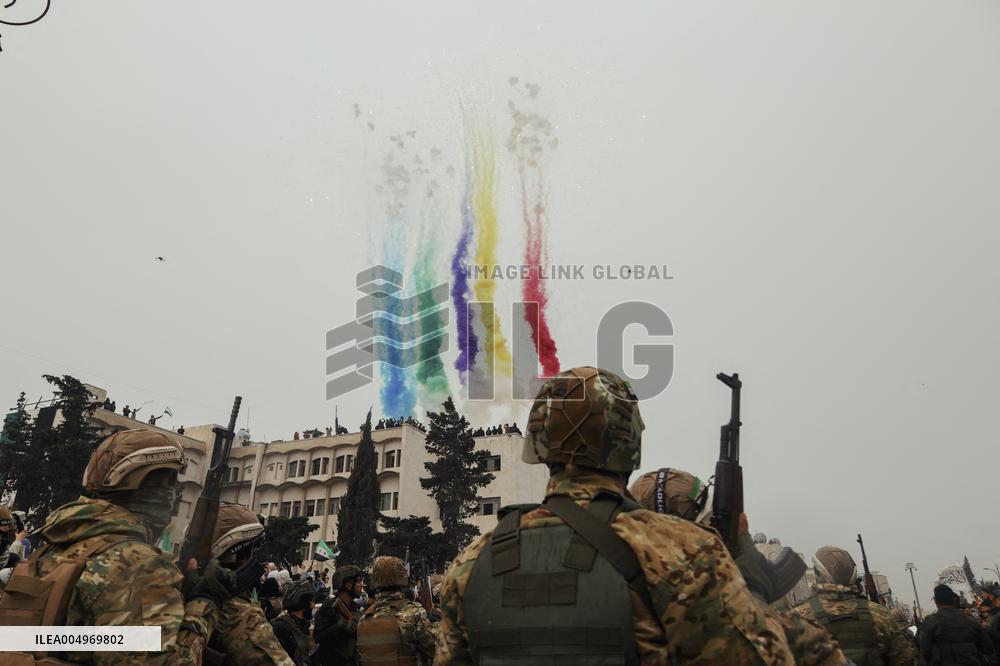 Military Parade in Idlib - Syria