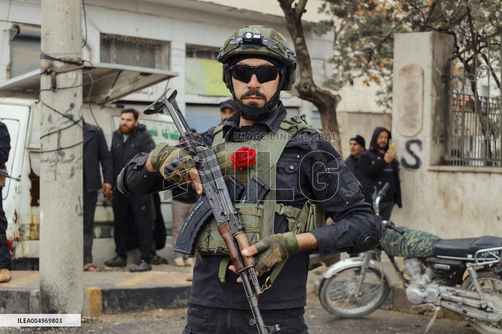 Military Parade in Idlib - Syria