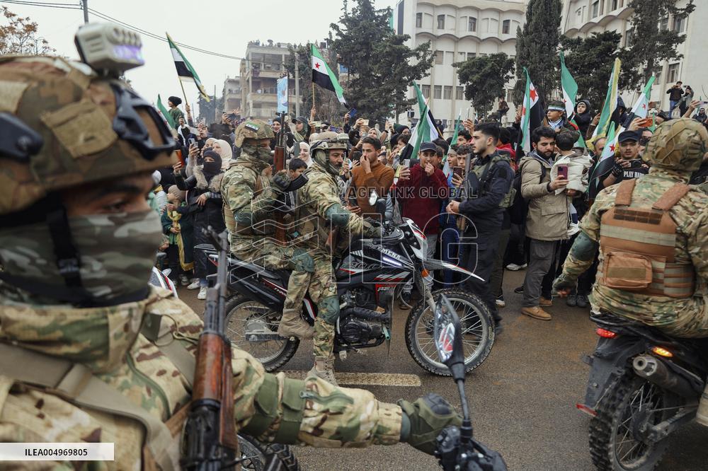 Military Parade in Idlib - Syria