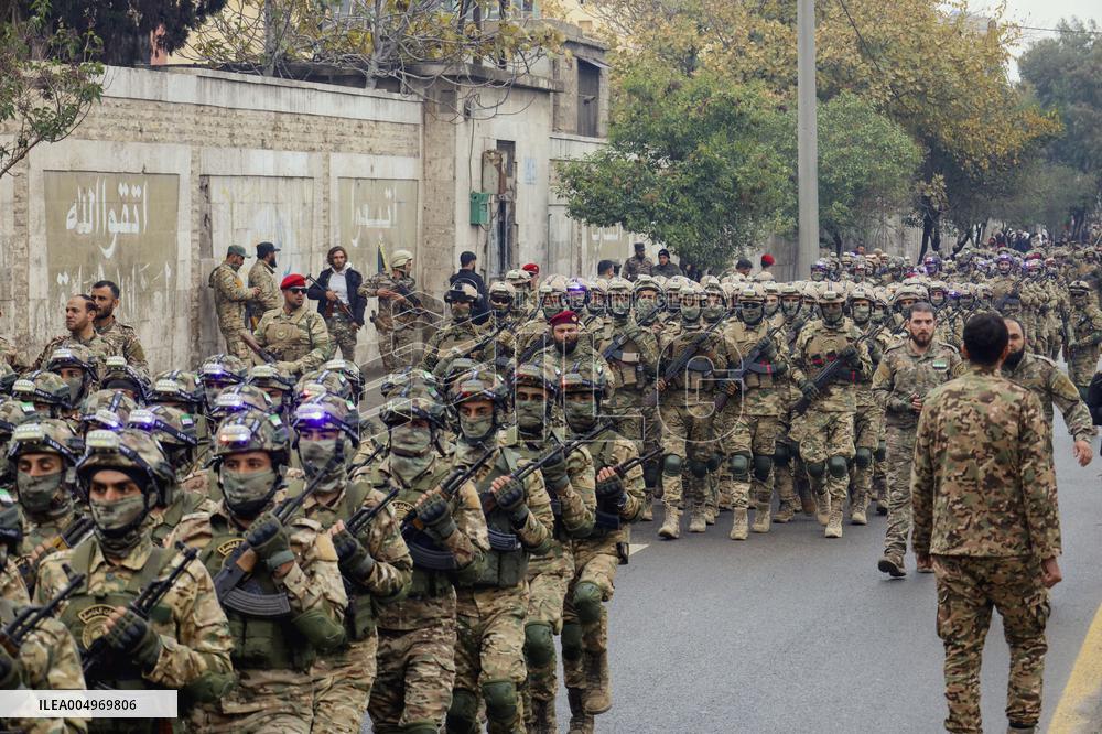 Military Parade in Idlib - Syria