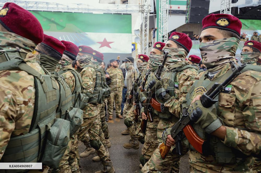 Military Parade in Idlib - Syria