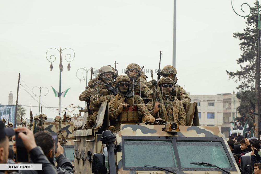 Military Parade in Idlib - Syria