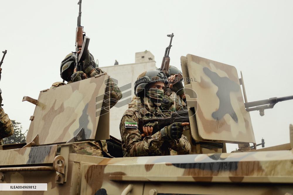 Military Parade in Idlib - Syria