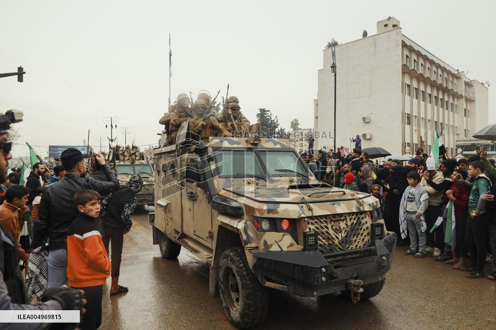 Military Parade in Idlib - Syria