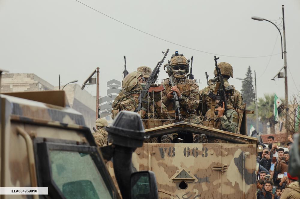 Military Parade in Idlib - Syria